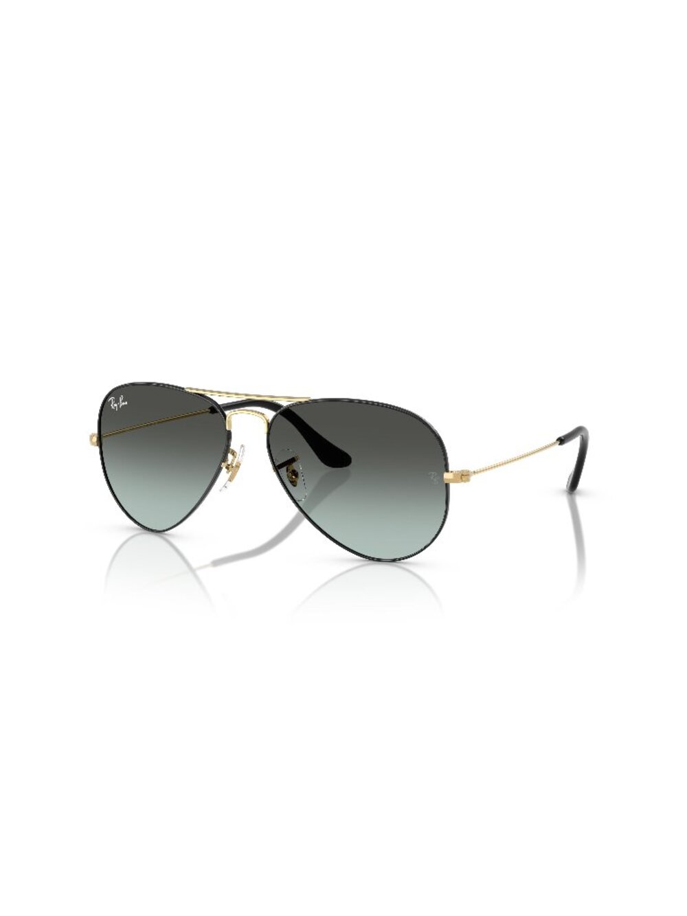 New Ray-Ban Unisex Sunglasses Black Aviator Lens Metal Frame Ray Ban RB3025 58
